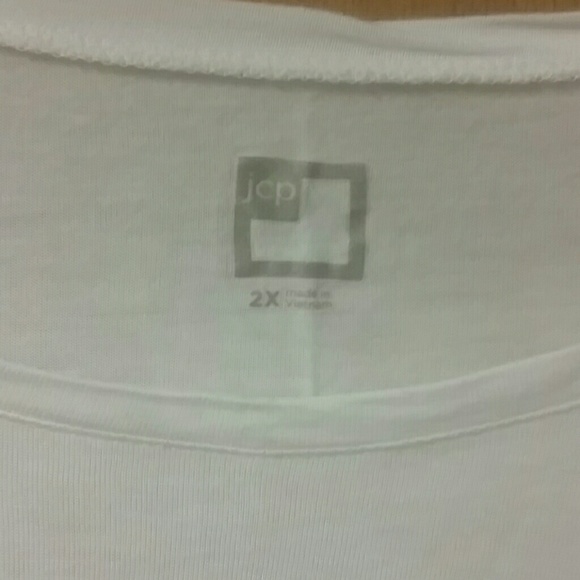 Sheer t-shirt, tri-colored - Picture 2 of 2